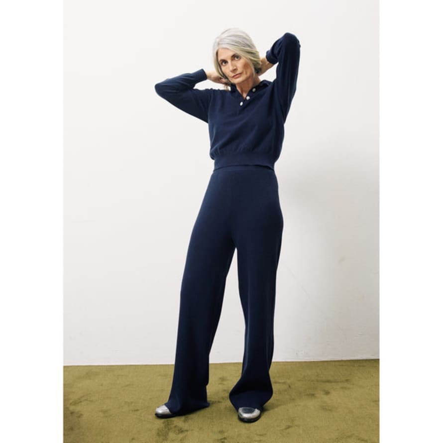 FRNCH Rani Bleu Marine Trousers