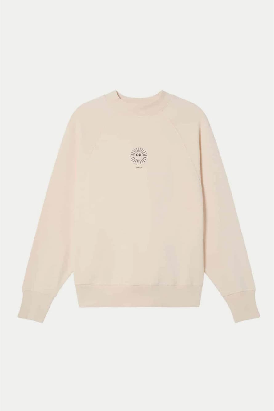 Thinking Mu Soleil White Fantine Sweatshirt