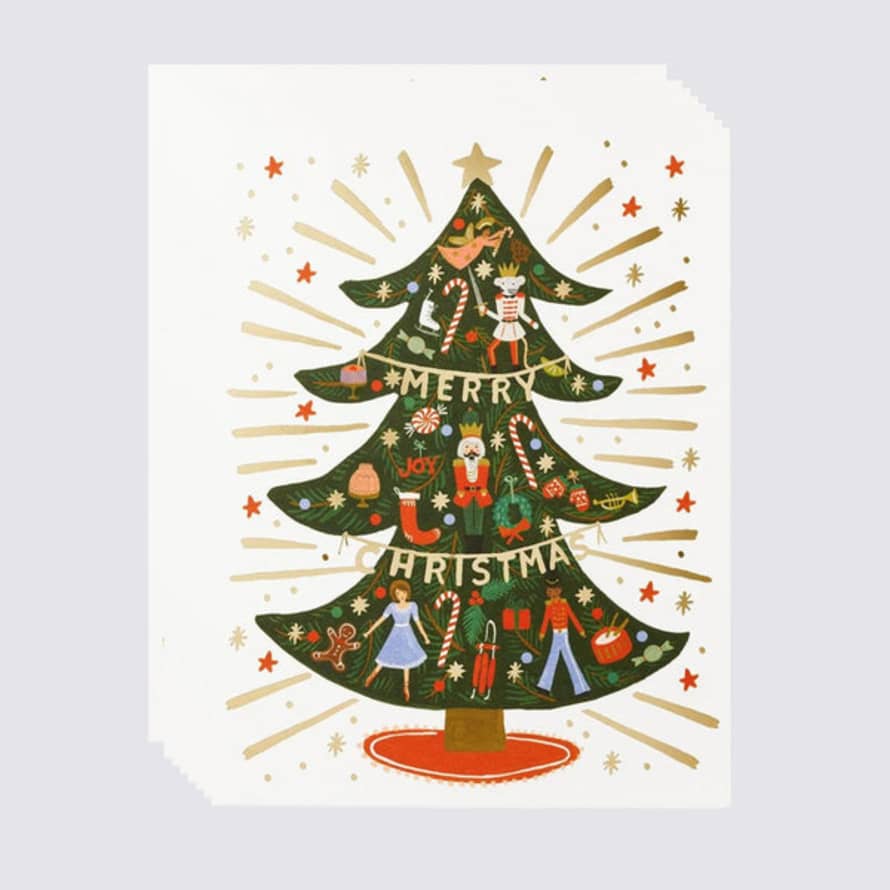 Rifle Paper Co. Nutcracker Tree - Set Of 8