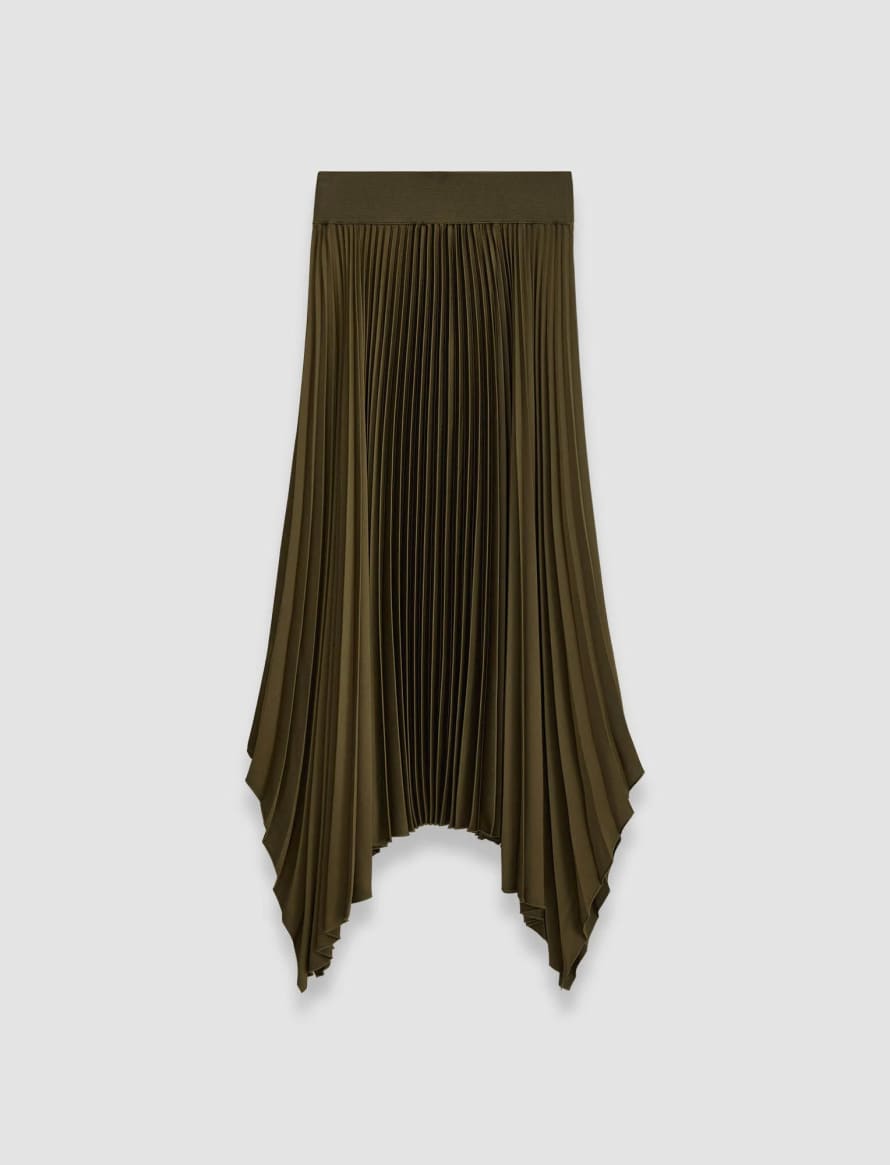 JOSEPH Joseph Ade Weave Plissé Skirt