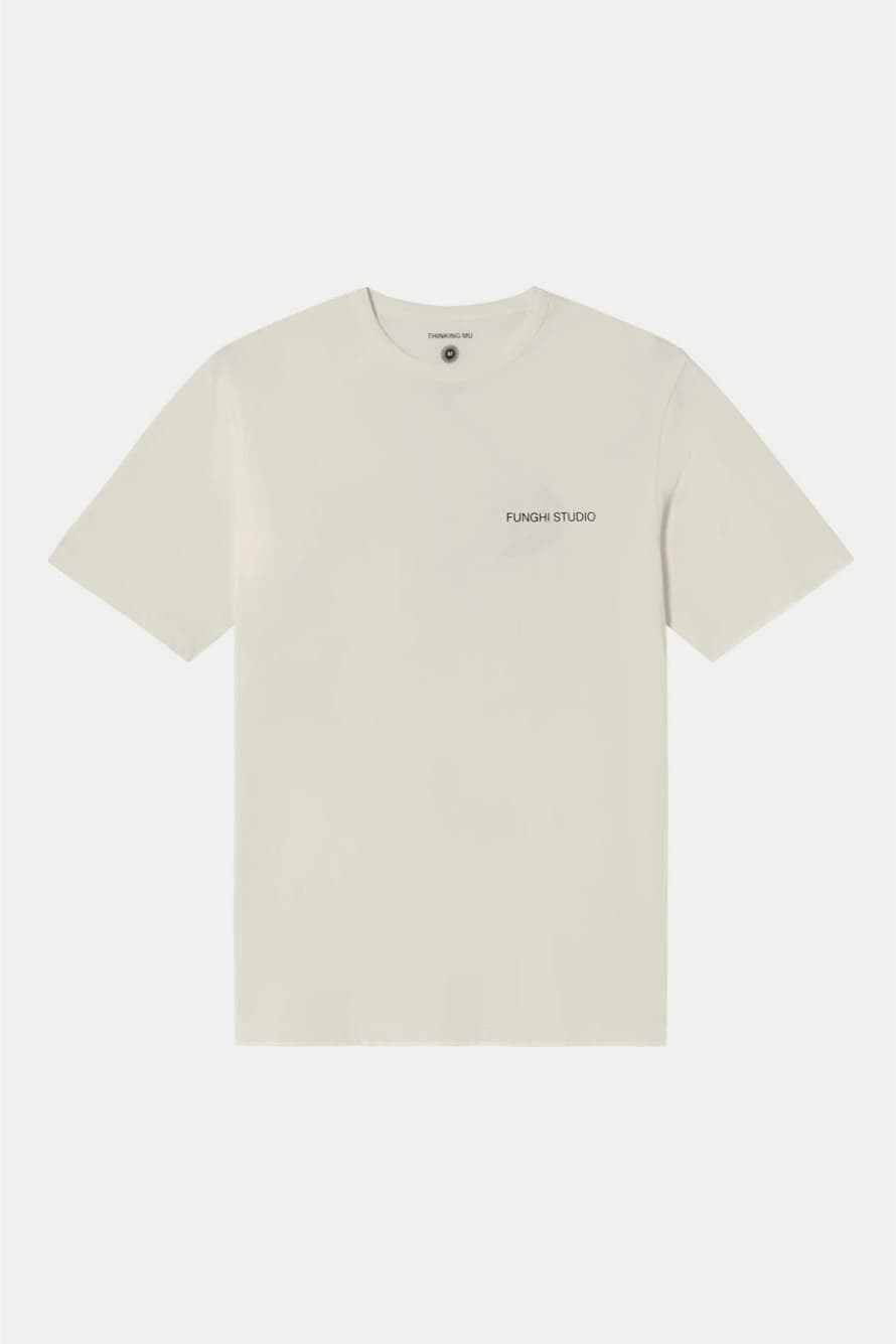 Thinking Mu White Funghi Back Tee