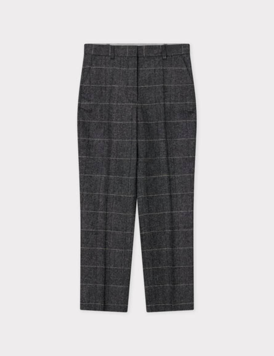 DAY Birger Grey All Time Check Classic Lady Trousers