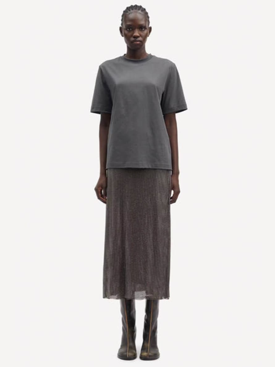  Samsoe Samsoe Sahannan Skirt - Black Olive