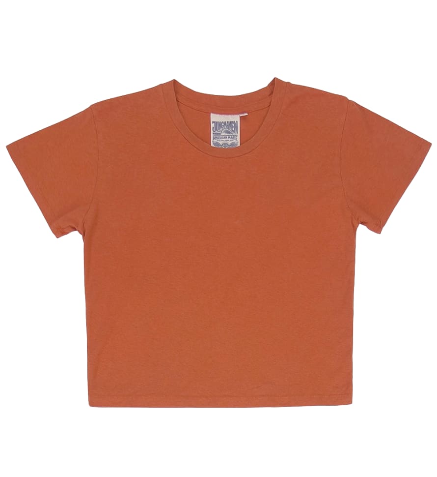 Jungmaven Cropped Lorel Tee | Rooibos Tea