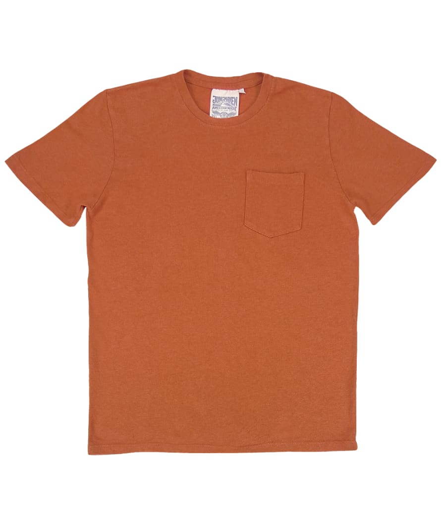 Jungmaven Baja Pocket Tee | Rooibos Tea