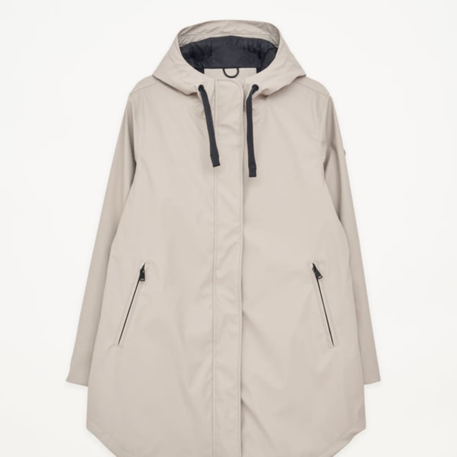 TANTA Rainwear Snow Stone Grey Jacket