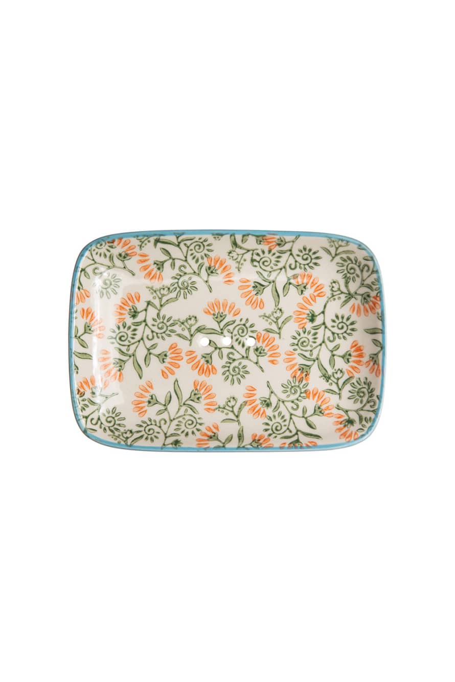 Tranquillo Soap Dish - Floral - Sustainable