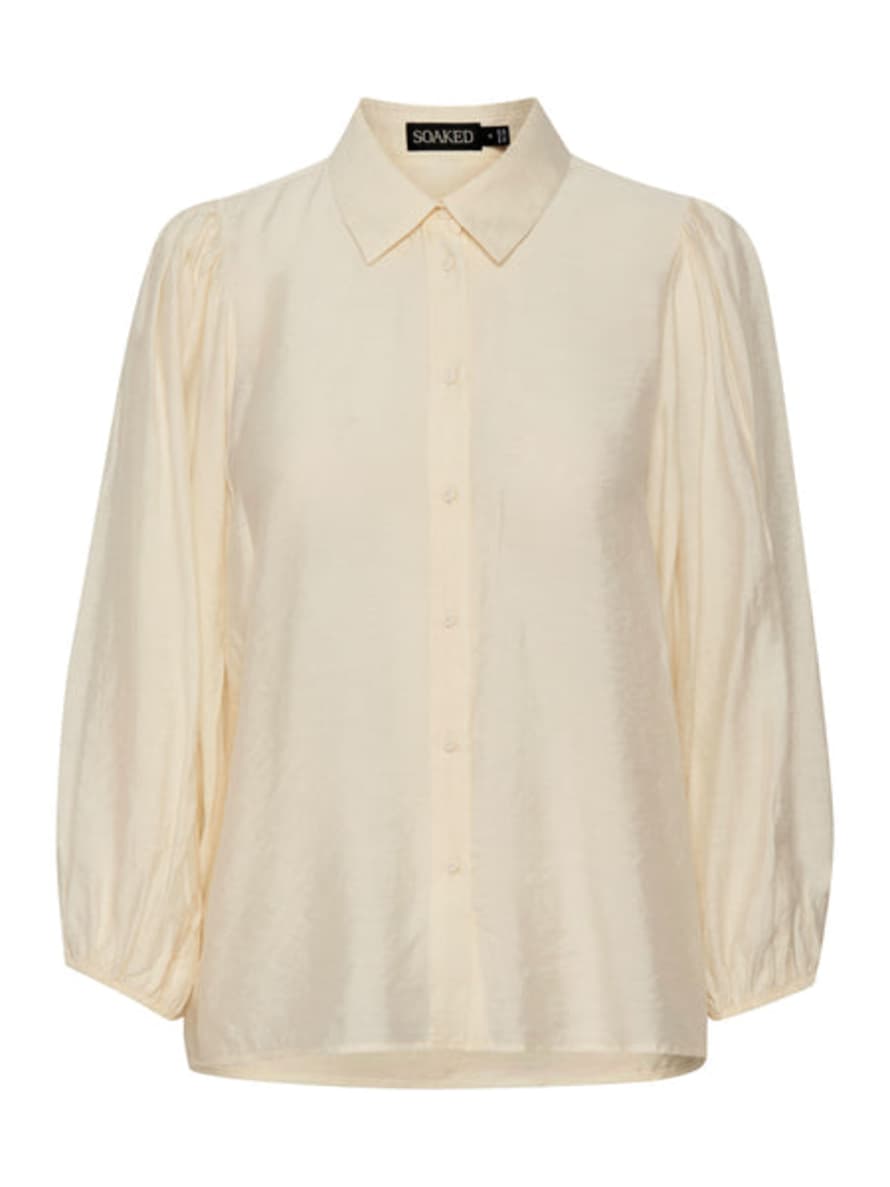 Soaked in Luxury  Leodora Shirt Oatmeal