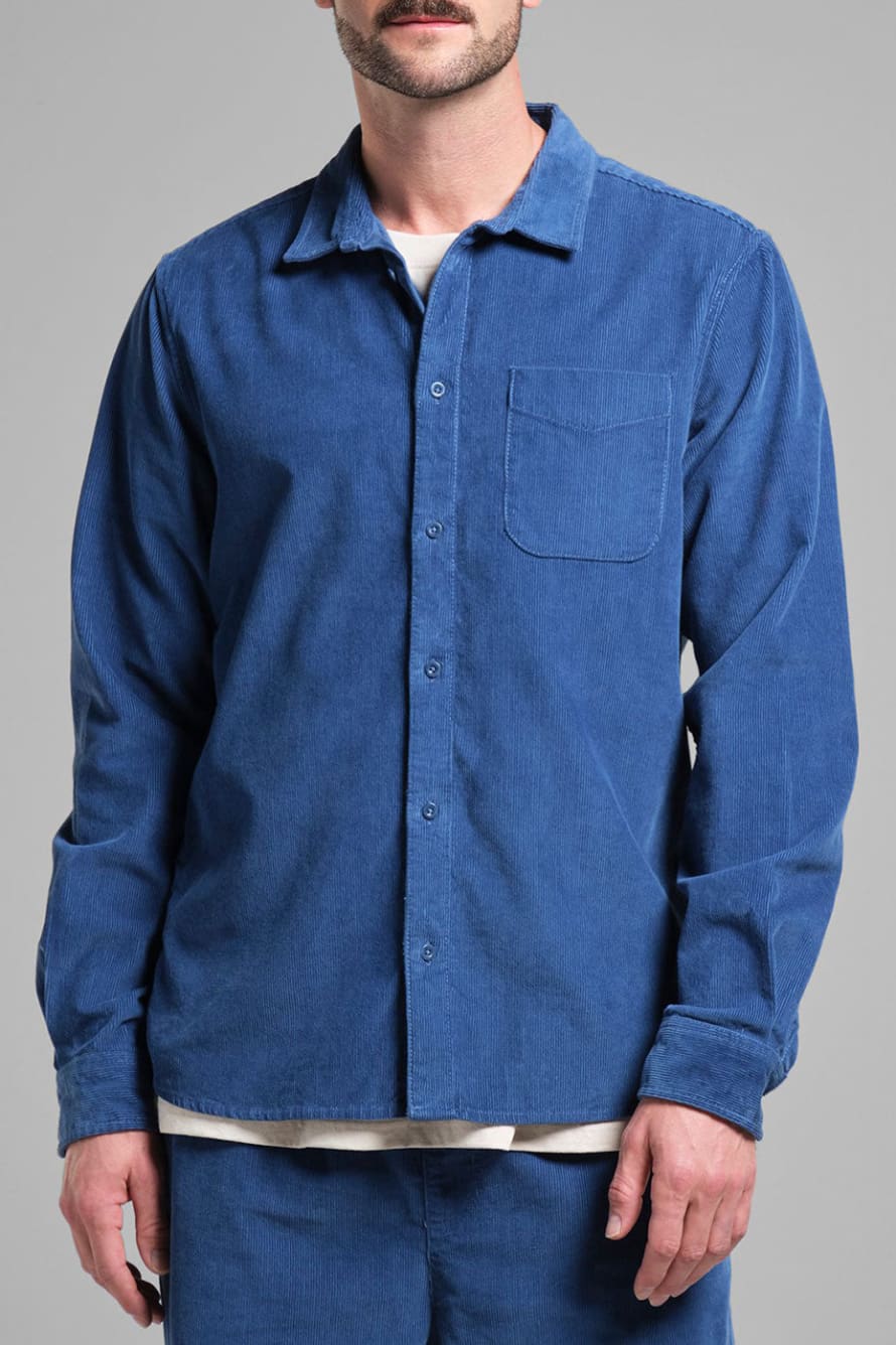 dedicated True Blue Varberg Corduroy Shirt