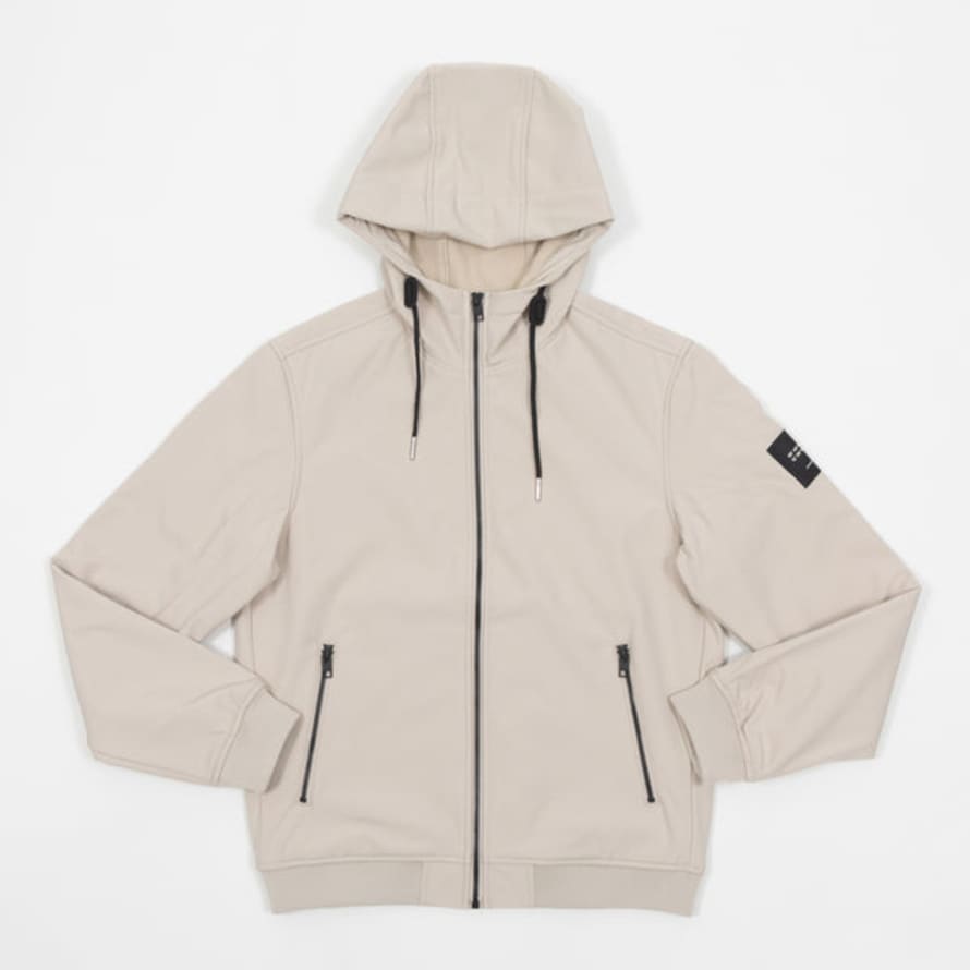 Jack & Jones Softshell Jacket In Cream