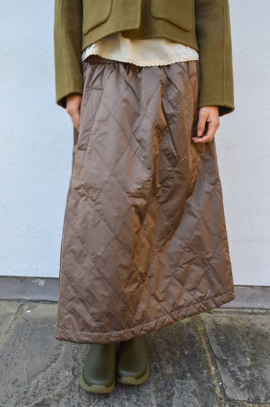 Project Aj117 Nicoline Walnut Skirt