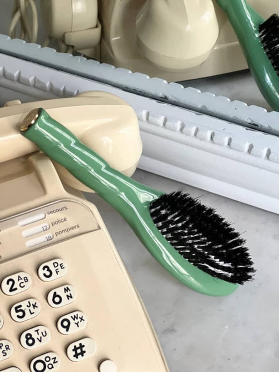 Labonnebrosse Petite Brosse À Cheveux - N°1 L’universelle Vert Amande