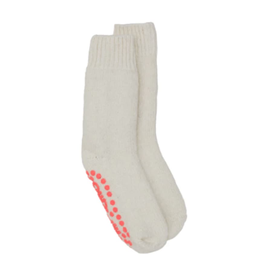 Somerville Slipper Socks Cream